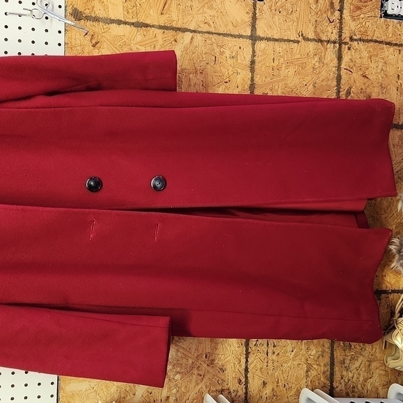 100% wool full length coat vintage made in USA.  EUC - Picture 2 of 9